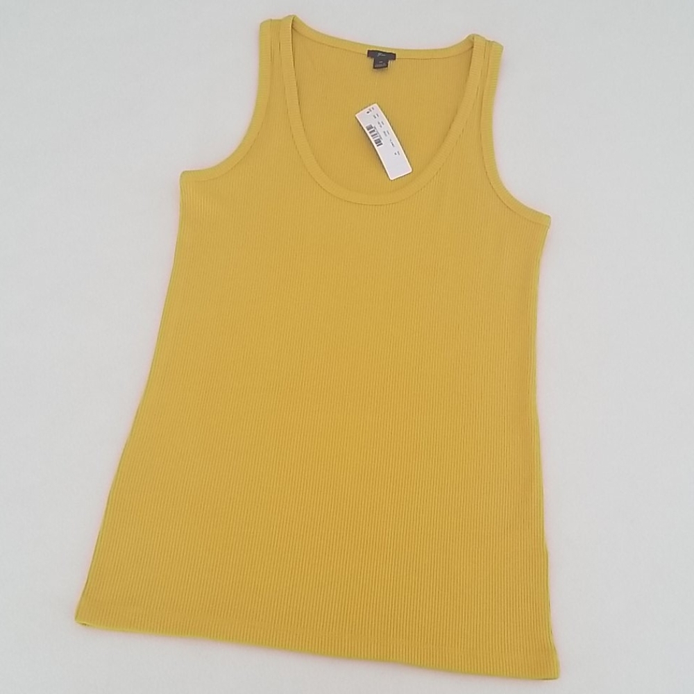 NWT J.Crew Ribbed Tank Top M